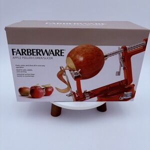 Farberware‎ Apple Peeler/Corer/Slicer Stainless Steel Suction Base